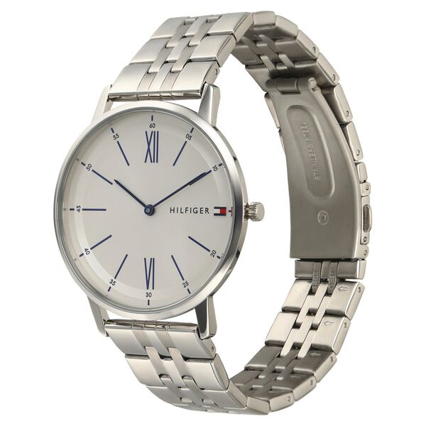 Tommy Hilfiger Quartz Analog White Dial Stainless Steel Strap Watch for Men - image number 2