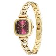 Titan Raga Showstopper Quartz Analog Maroon Dial Metal Strap Watch For Women - image number 2