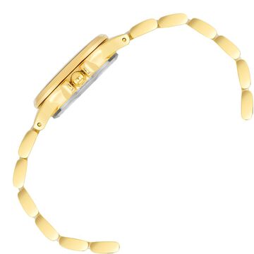 Anne Klein Quartz Analog Mother of Pearl Dial Multicoloured Metal Strap Watch For Women