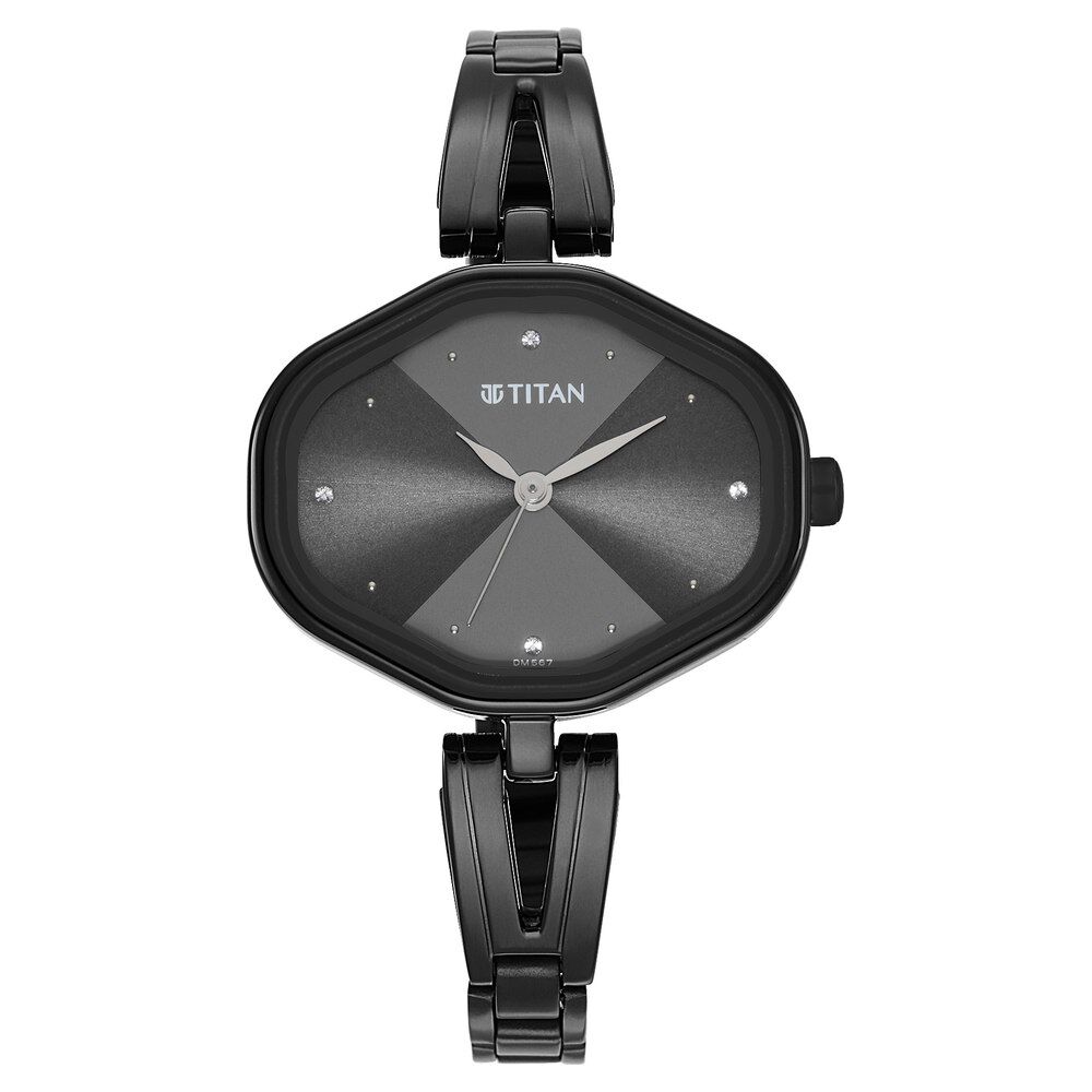 Titan black watches for womens on sale