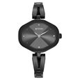 Titan Karishma Quartz Analog Black Dial Black Stainless Steel Strap Watch For Women - image number 1