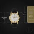 Titan White Dial Analog with Day and Date Leather Strap watch for Men - 32 mm Case Size - Small Dial - image number 2