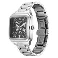 Titan Shaped Automatics Anthracite Dial Silver Stainless Steel Strap watch for Men - image number 2