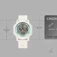 Fastrack Streetstyle Digital Dial Beige Polyether Strap Watch For Unisex - image number 3