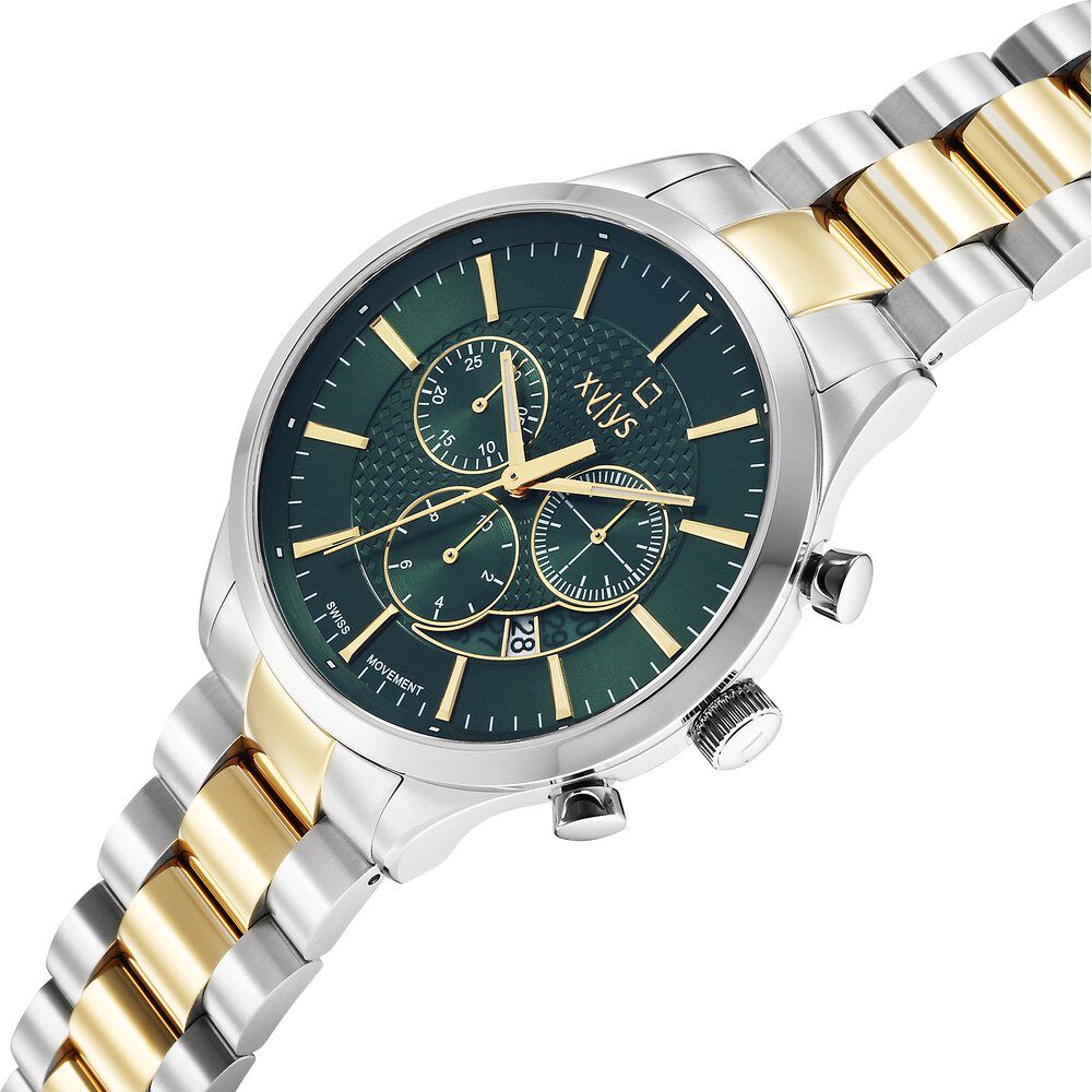 HISTORY　NT-C3 Buy Online Xylys Triumph Swiss Chronograph Stainless Steel Green