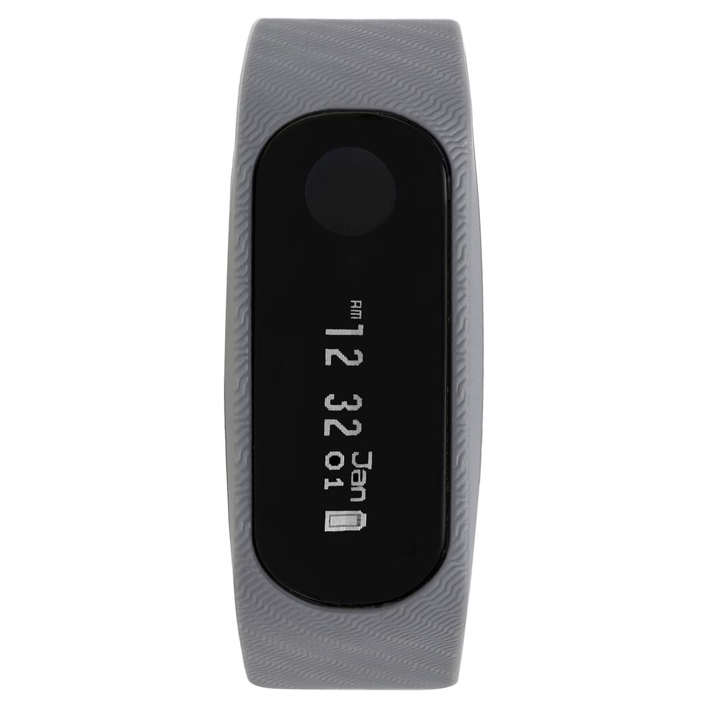 Buy Online Reflex Smart Band in Cool Grey with Electric Blue Accent swd90059pp04 Titan