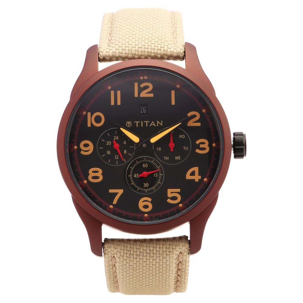 Canvas strap watches india on sale