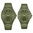 Kenneth Cole Kenneth Cole Quartz Analog Green Dial With Green Stainless Steel Strap Watch for Couple - image number 0