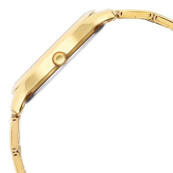 Titan Karishma Quartz Analog Champagne Dial Golden Stainless Steel Strap Watch For Men - image number 3