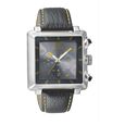 Fastrack Quartz Chronograph Green Dial Leather Strap Watch for Guys