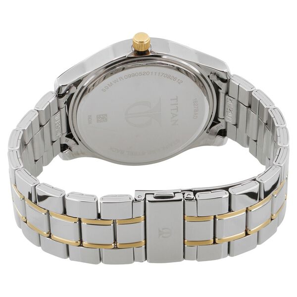 Titan Regalia Baron Silver Dial Analog with Date Stainless Steel Strap Watch for Men - image number 3