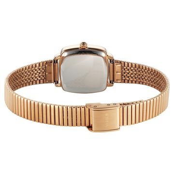 Titan Raga Showstopper Quartz Analog White Dial Metal Strap Watch For Women