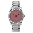 Fastrack Quartz Analog Silver Dial Stainless Steel Strap Watch for Girls