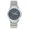 Titan Quartz Analog with Day and Date Black Dial Metal Strap Watch for Men