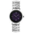 Fastrack Quartz Analog Black Dial Leather Strap Watch for Girls