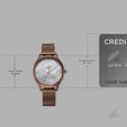 Fastrack 2X Edit Analog with Silver MOP Dial Interchangeable Strap Watch for Girls - image number 3