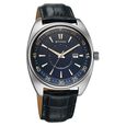 Titan Tonneau Analog with Date and Blue Dial Blue Leather Strap Watch for Men - image number 1