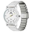 Sonata Quartz Analog White Dial Stainless Steel Strap Watch for Men - image number 1