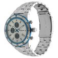 Titan Quartz Chronograph White Dial Stainless Steel Strap Watch for Men - image number 1
