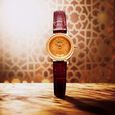 Titan Nebula Vintage 18k Gold Analog Leather Strap Watch for Women - image number 5