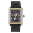 Titan Moonphase White Dial Quartz Leather Strap watch for Men