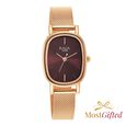 Titan Raga Viva Brown Dial Analog Stainless Steel Strap Watch for Women - image number 0