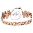 Vyb Successor By Fastrack Quartz Analog Pink Dial Rose Gold Metal Strap Watch For Girls - image number 5