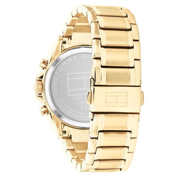 Tommy Hilfiger Quartz Analog Champagne Dial Stainless Steel Strap Watch for Women - image number 2