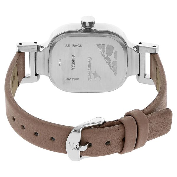 Fastrack Motorheads Quartz Analog Green Dial Leather Strap Watch for Girls - image number 3