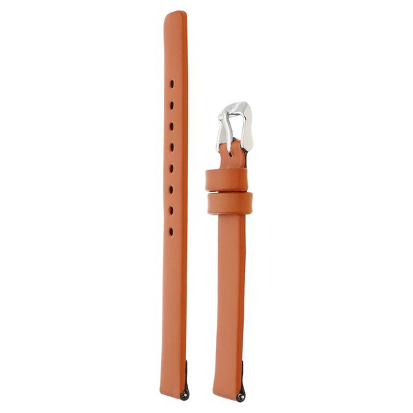 10 mm Orange Genuine Leather Strap for Women - image number 2
