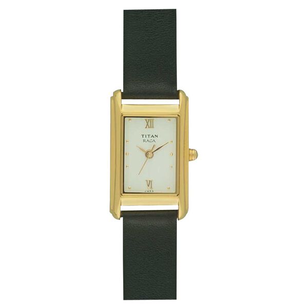 Titan Quartz Analog Silver Dial Watch for Women - image number 0