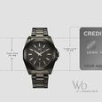 Vyb Challenger By Fastrack Quartz Analog Grey Dial Grey Stainless Steel Strap Watch For Guys - image number 3