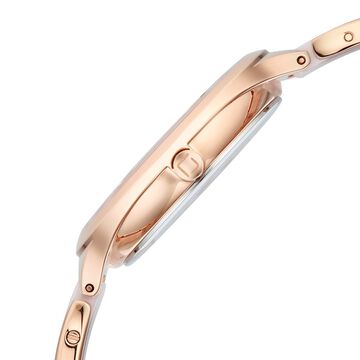 Xylys Seraphina Swiss Analog Steel & Ceramic Mother of Pearl Pink Dial Watch for Women