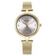 Titan Raga Showstopper Quartz Analog Silver Dial Golden Metal Strap Watch For Women - image number 0