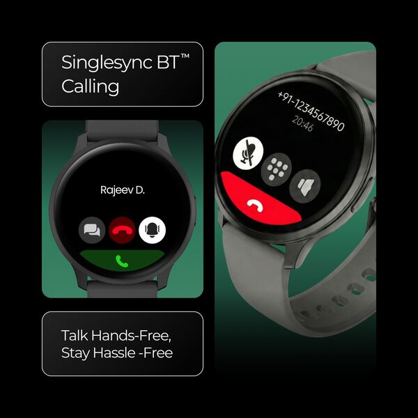 Fastrack Jupiter R3 Smartwatch with 1.38" TFT 2.5D Display, Push Button Interaction, Multiple Menu Styles - image number 2