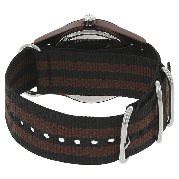 Titan Quartz Multifunction Black Dial Nylon Strap Watch for Men - image number 3