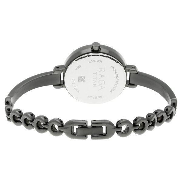 Titan Raga Viva Anthracite Dial Women Watch With Metal Strap - image number 3