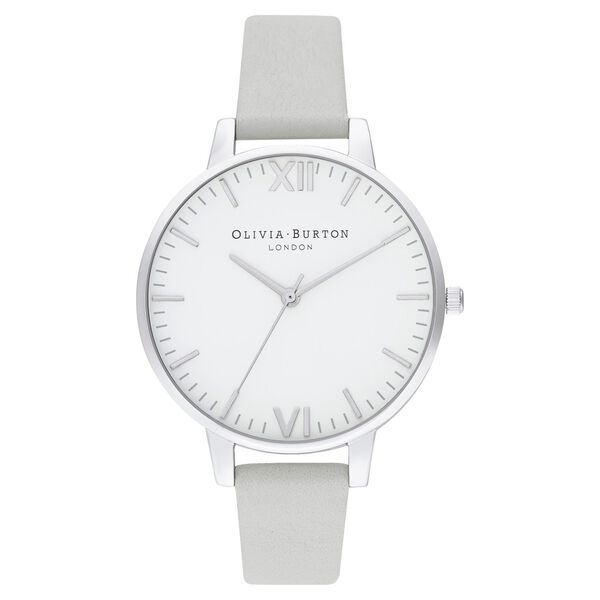 Olivia Burton Quartz Analog White Dial Leather Strap Watch for Women - image number 0