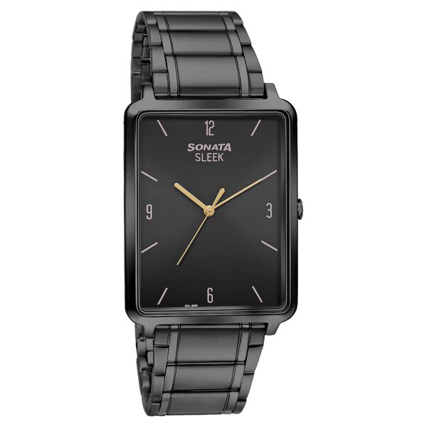 Sonata Quartz Analog Stainless Steel Strap Watch for Men - image number 0