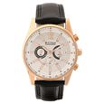 Titan Octane Silver Dial Chronograph Leather Strap watch for Men - image number 1