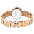 Titan Raga Glimmers Quartz Analog Pink Dial Rose Gold Metal Strap Watch For Women - image number 5