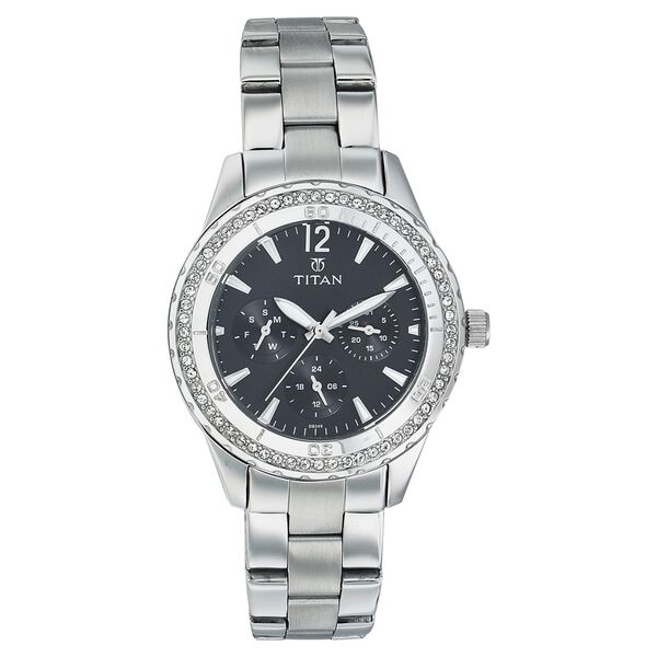 Titan Quartz Analog Black Dial Watch for Women - image number 0