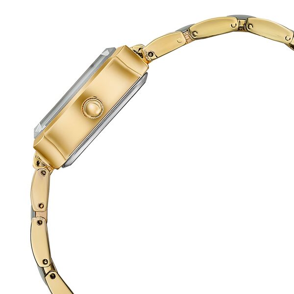 Sonata Poze Quartz Analog Green Dial Two Toned Metal & Plastic Strap Watch For Women - image number 5