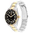 Tommy Hilfiger Automatic Black Dial Two Toned Color Stainless Steel Strap Watch For Men - image number 1