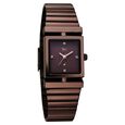 Vyb Showstopper By Fastrack Quartz Analog Brown Dial Brown Stainless Steel Strap Watch For Girls - image number 2
