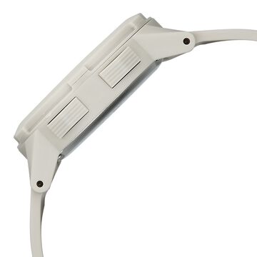 Fastrack Streetstyle Digital Dial Beige Polyether Strap Watch For Unisex