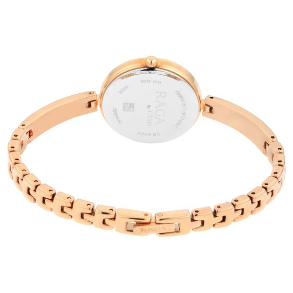 Titan Raga Viva Bicolour Dial Women Watch With Metal Strap - image number 4