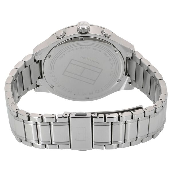 Tommy Hilfiger Quartz Multifunction Black Dial Metal Strap Watch for Men - image number 3