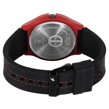 Fastrack Deadpool Wolverine Quartz Analog Dial With Black Silicone Strap Watch For Unisex