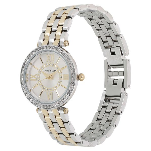 Anne Klein Quartz Analog Silver Dial Metal Strap Watch for Women - image number 1